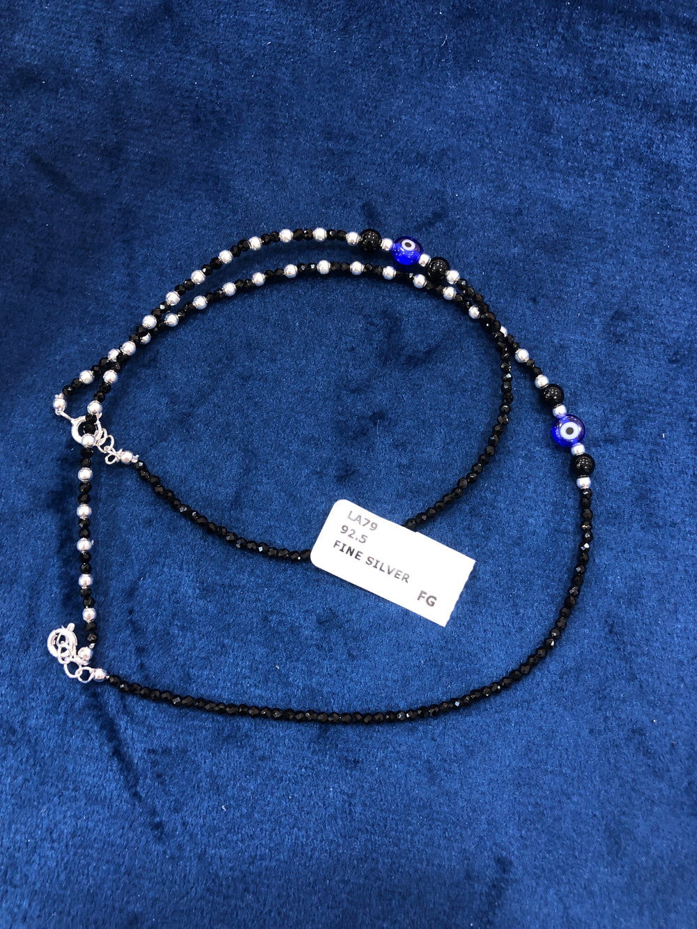 Evil Eye Anklet Double