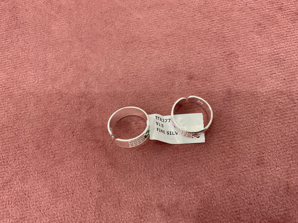 TOE RING WHITE 54