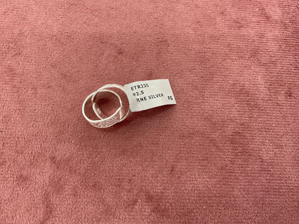 TOE RING WHITE 54