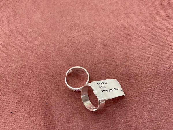 TOE RING WHITE 54
