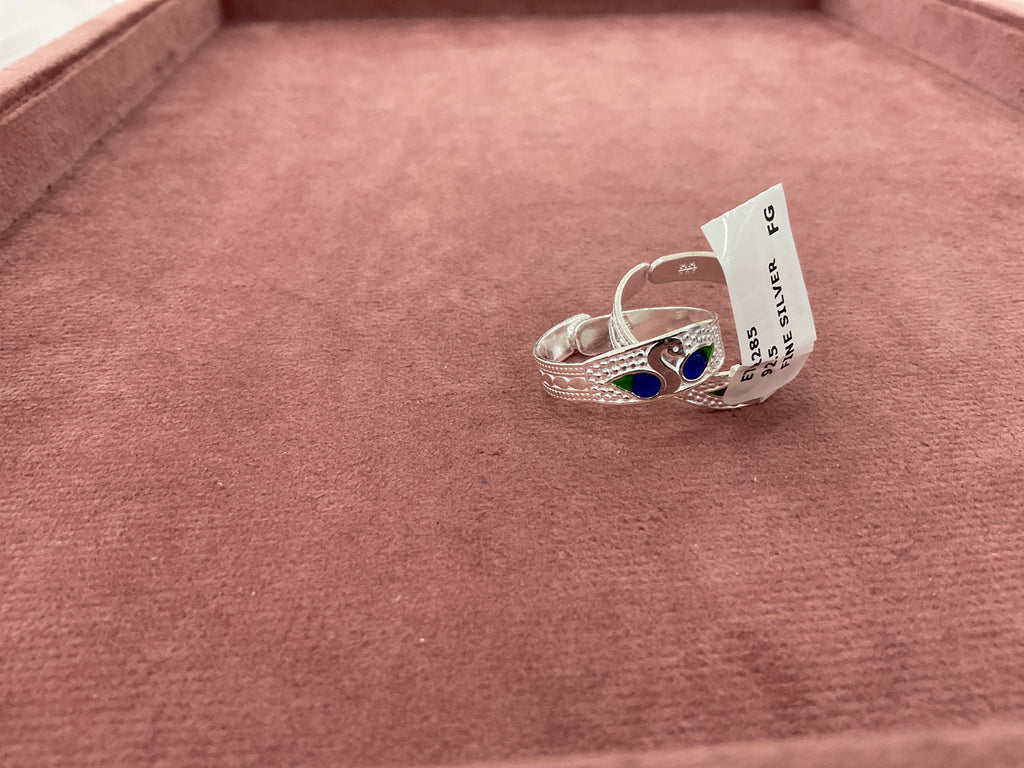 TOE RING WHITE 54