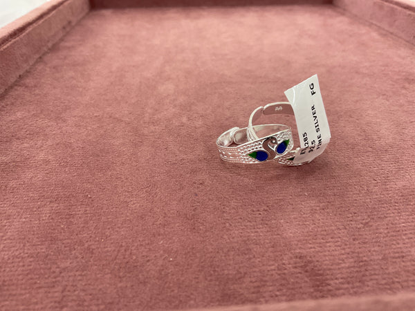 TOE RING WHITE 54