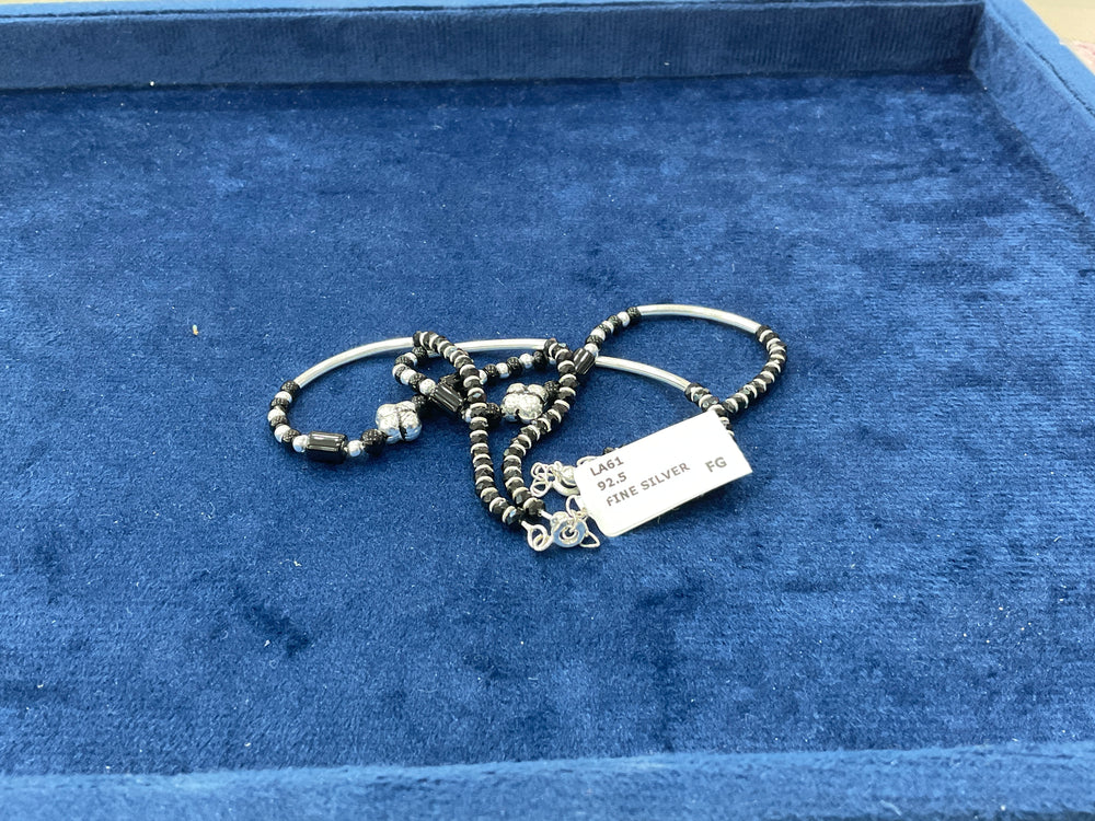 Evil Eye Anklet Double