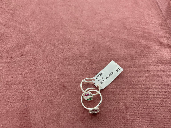 TOE RING WHITE 54
