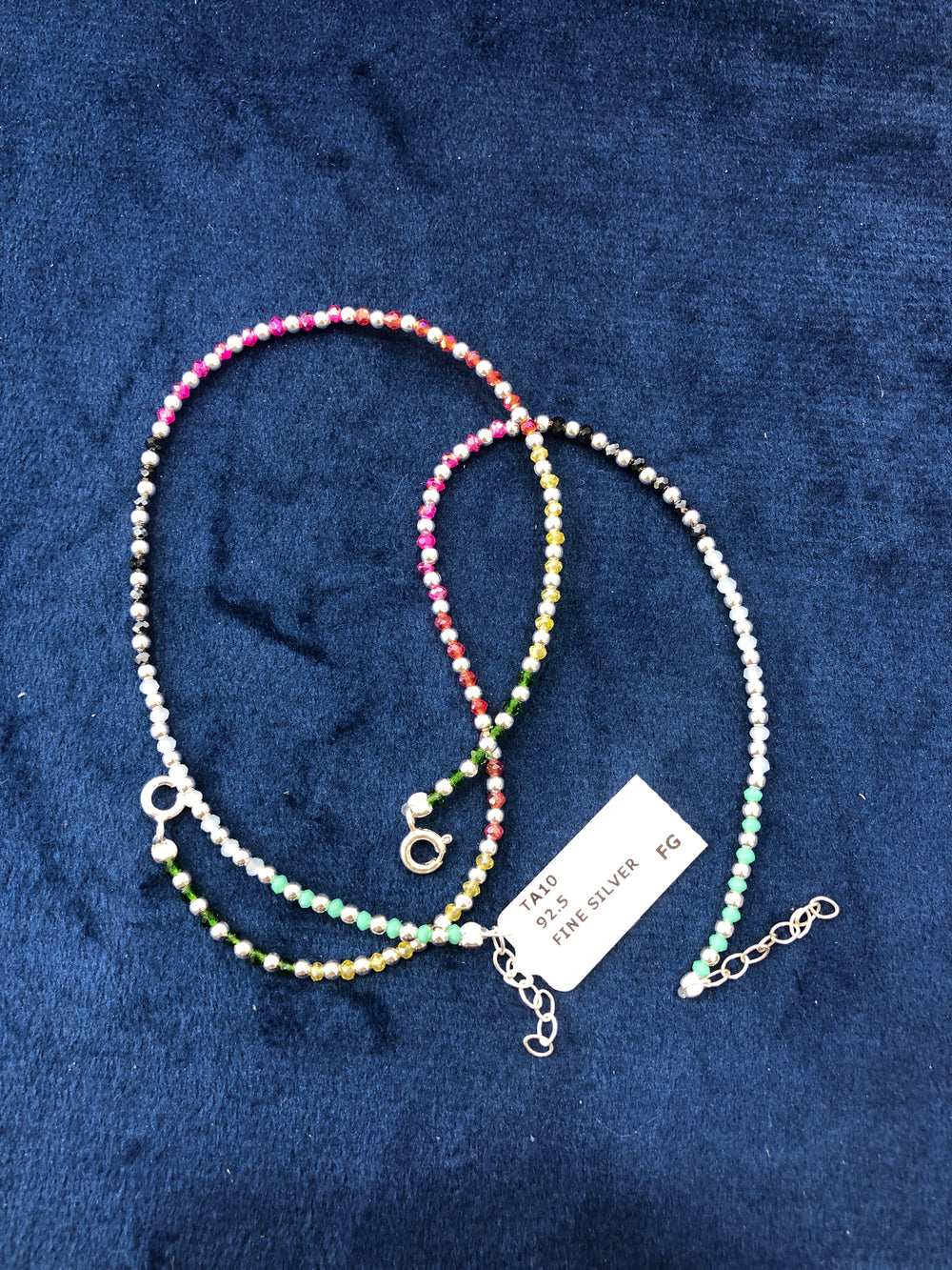 Evil Eye Anklet Double