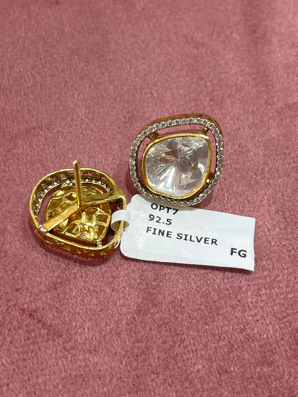 POLKI TOPS EARRING BOX 22