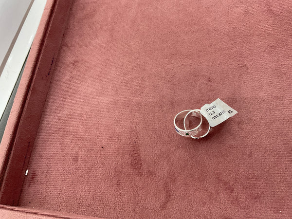 TOE RING WHITE 54