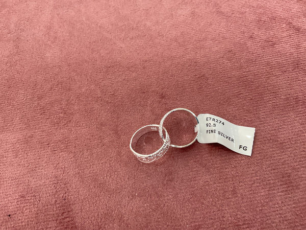 TOE RING WHITE 54