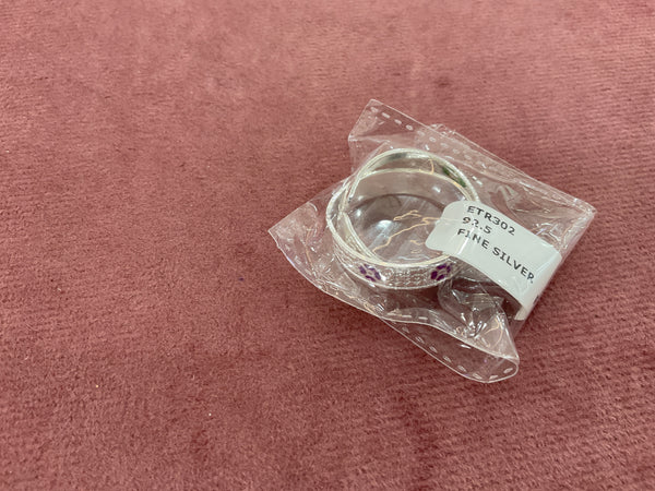 TOE RING WHITE 54