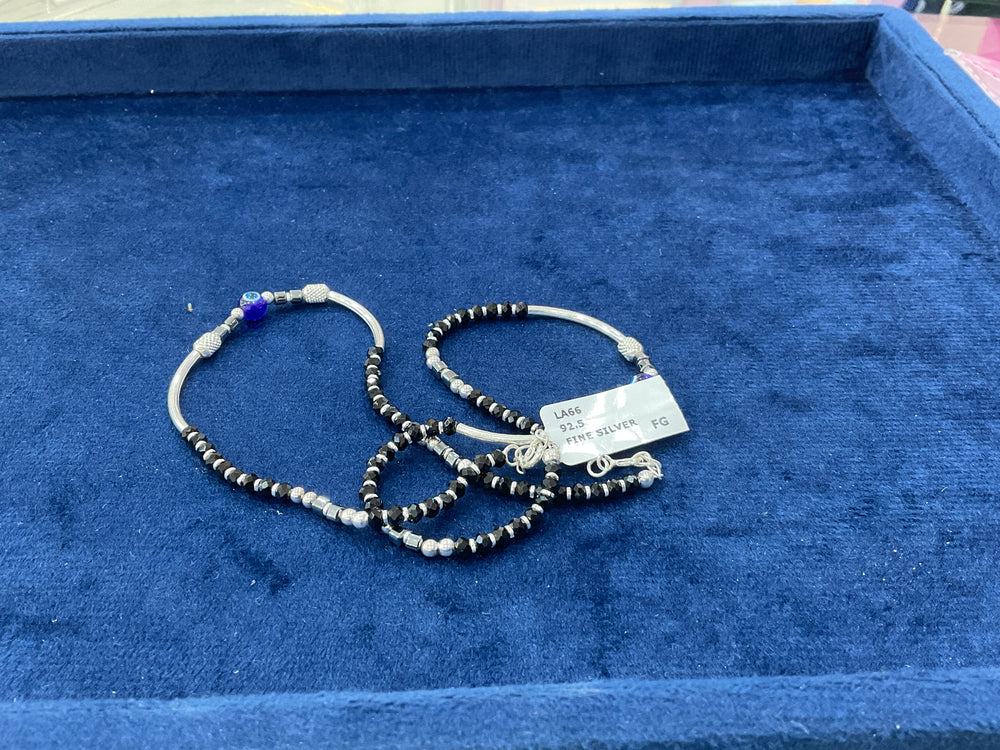 Evil Eye Anklet Double