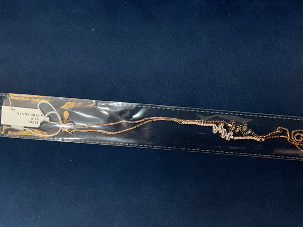 Italian anklet