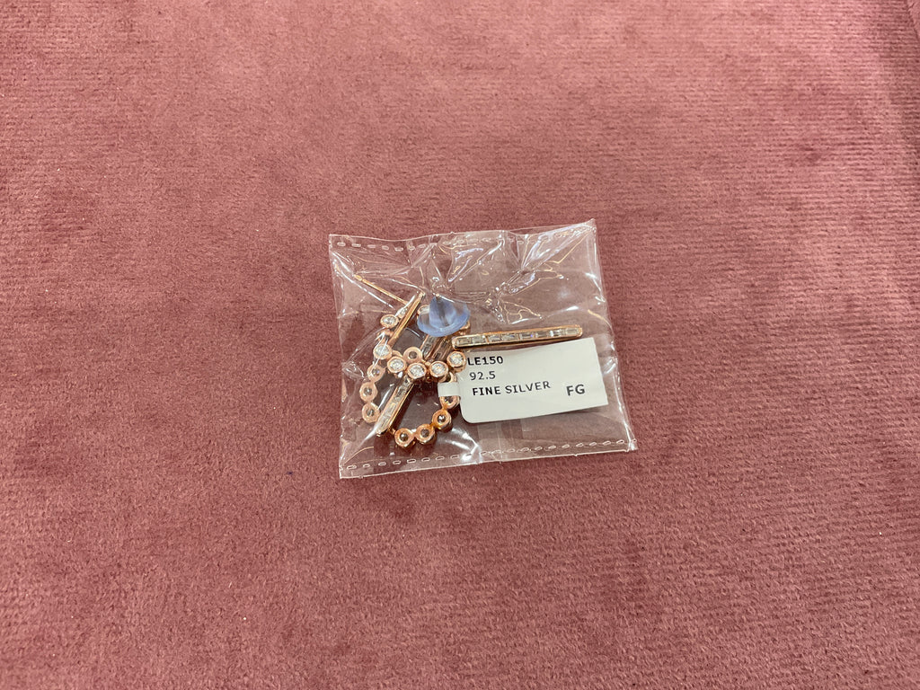 MOP EARRINGS BOX 24 Nav