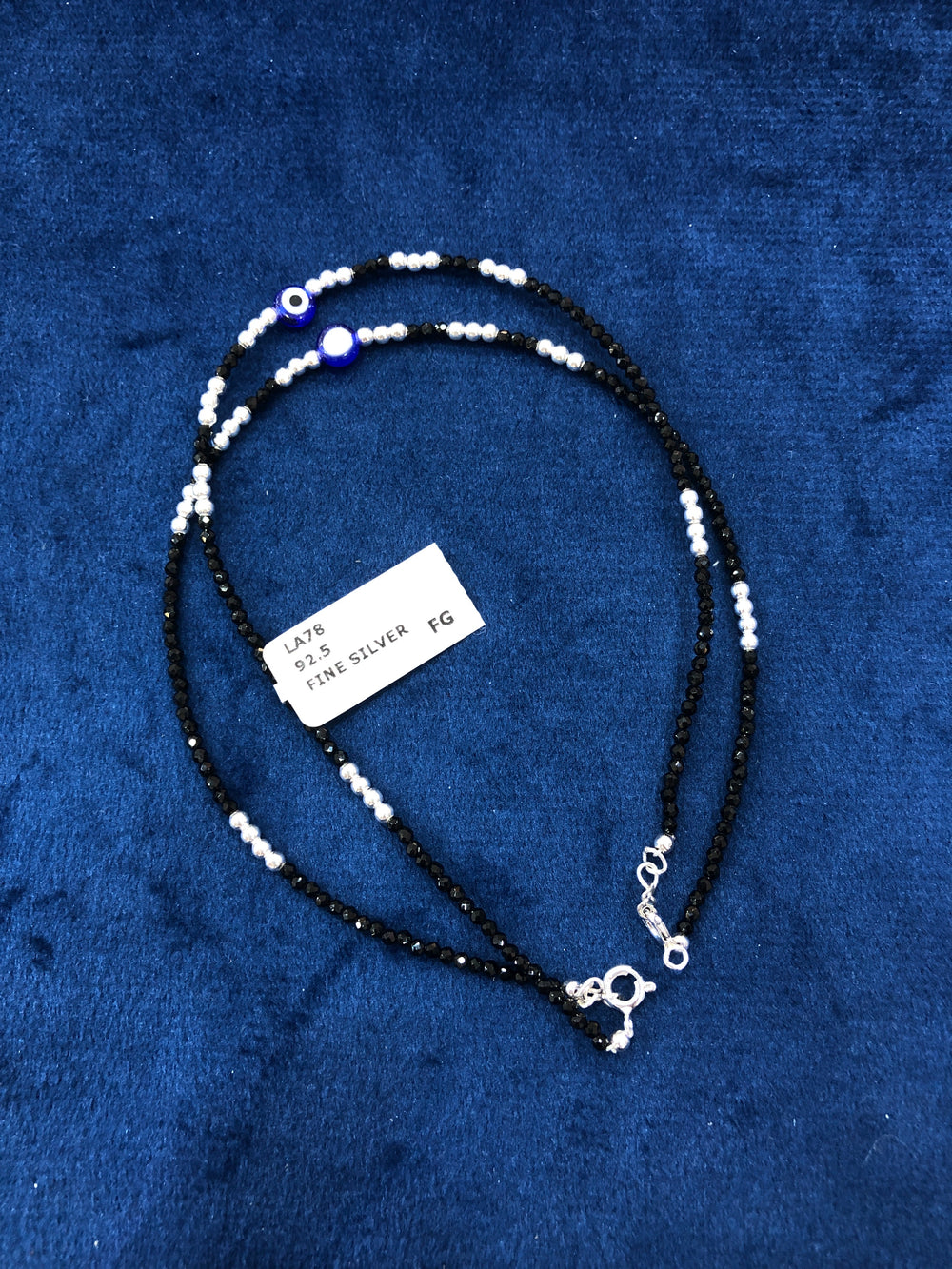 Evil Eye Anklet Double