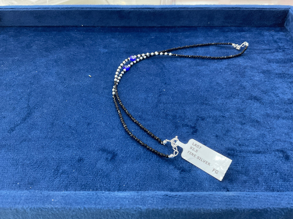 Evil Eye Anklet Double