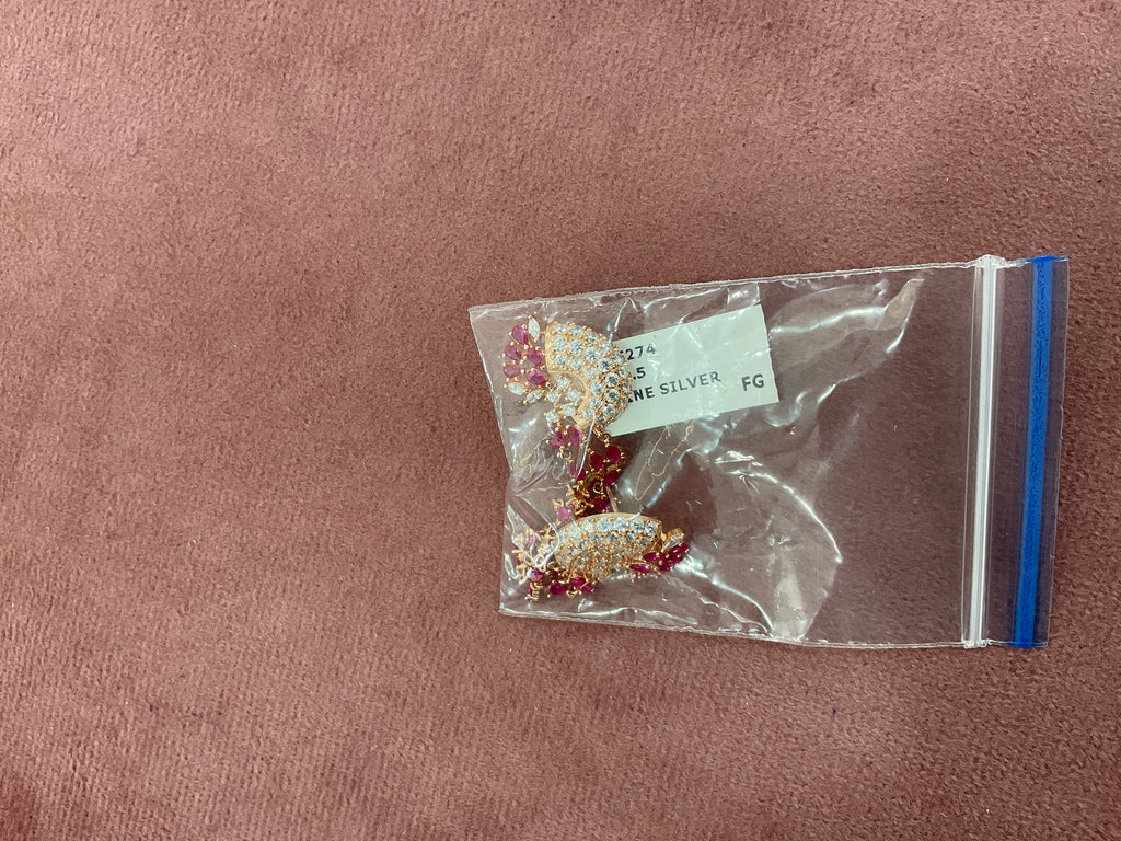 MOP EARRINGS BOX 24