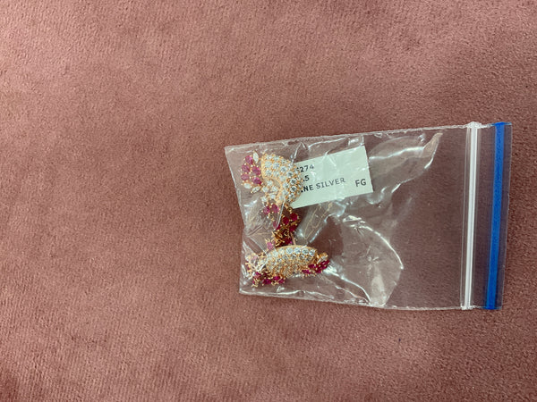 MOP EARRINGS BOX 24