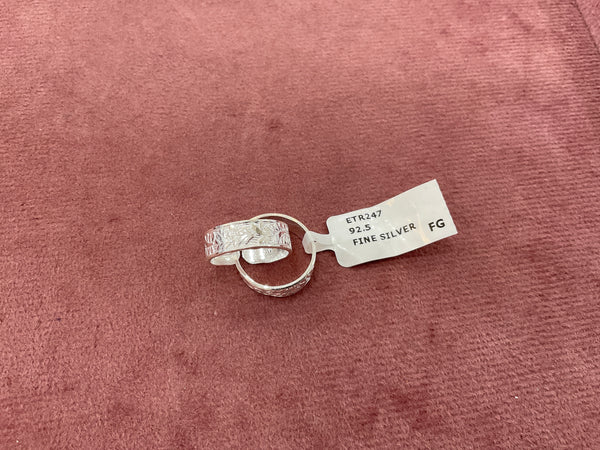 TOE RING WHITE 54