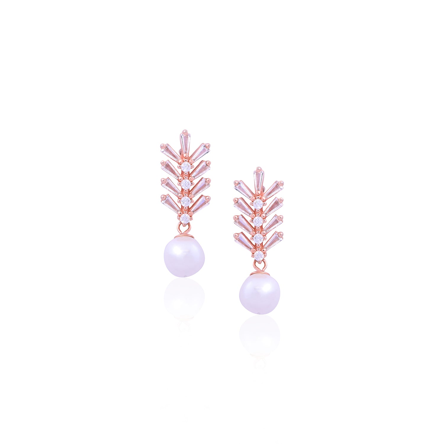 Silver Luxe Twig Earrings