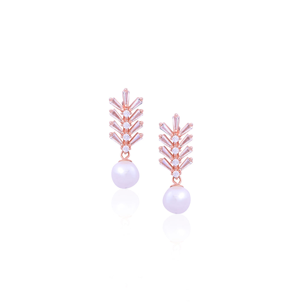 Silver Luxe Twig Earrings