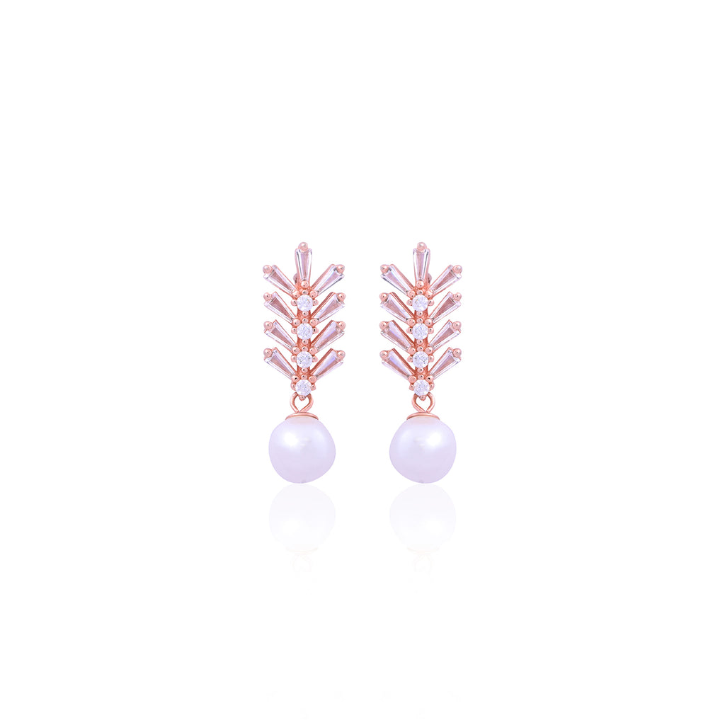 Silver Luxe Twig Earrings