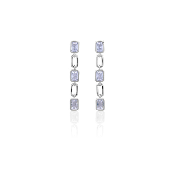 Silver Chic Link Earrings