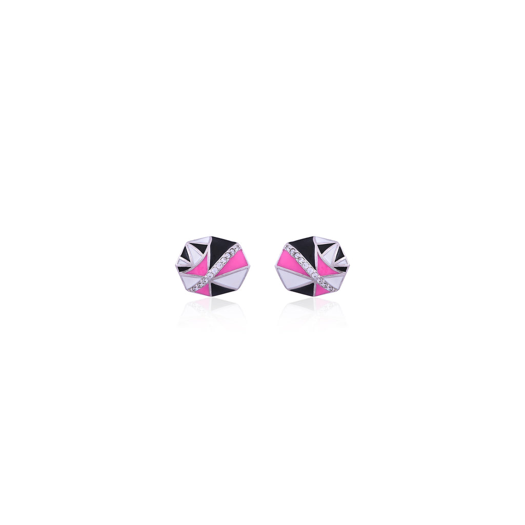 Silver Urban Chic Studs Earrings