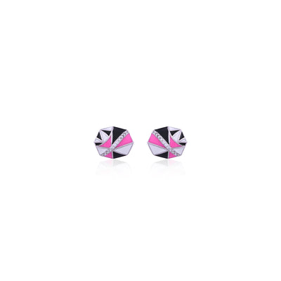 Silver Urban Chic Studs Earrings