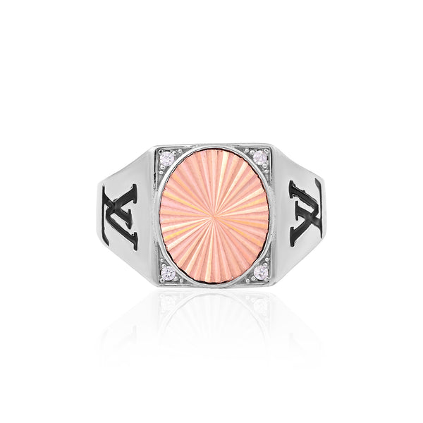 Silver Louis Vuitton Ring