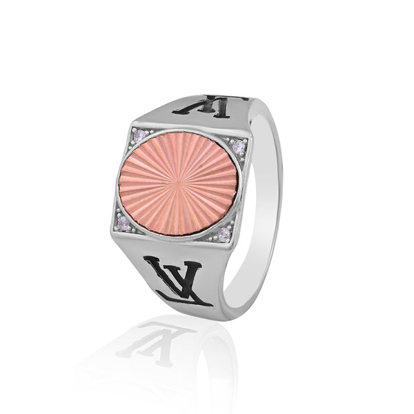 Silver Louis Vuitton Ring