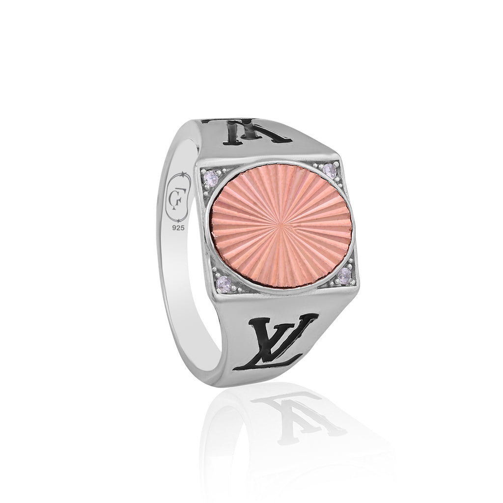 Silver Louis Vuitton Ring