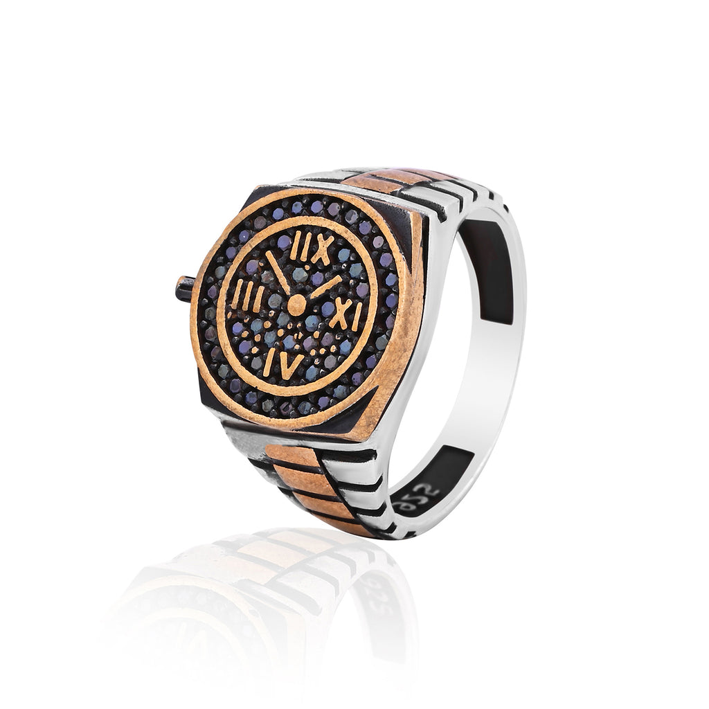 Timeless Roman Sterling Watch