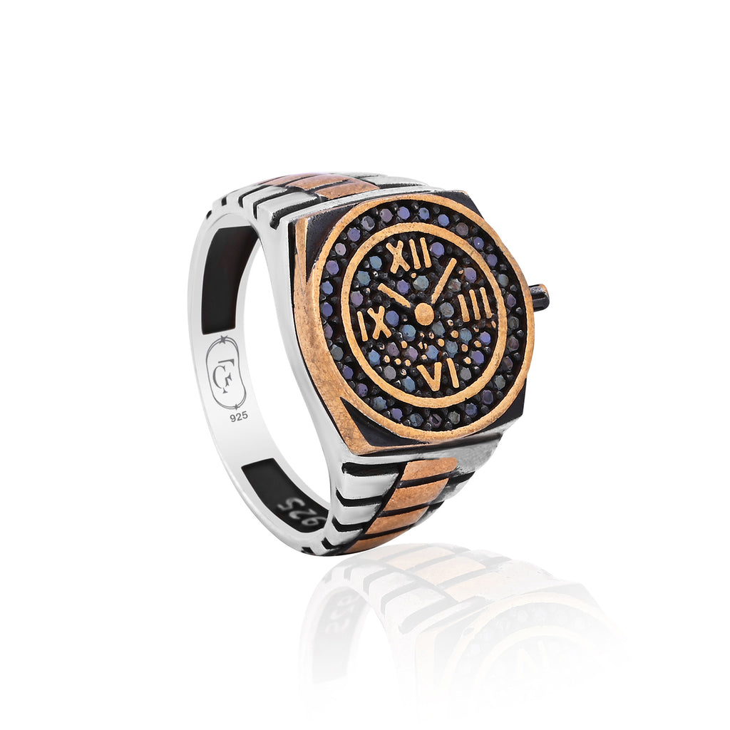 Timeless Roman Sterling Watch - Flâneur Global® | FG | 925 Fine Silver Jewelry & Accessories 