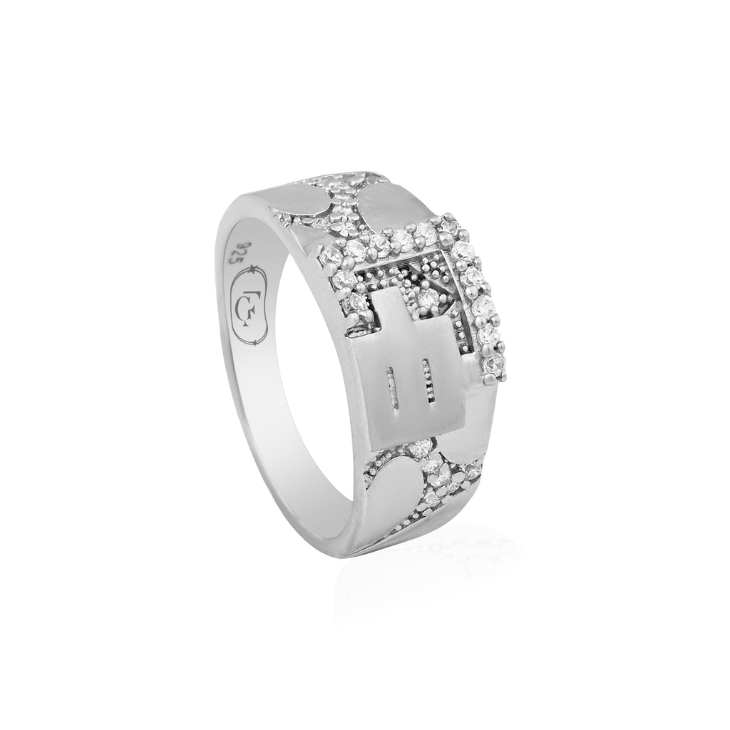 Seraphic Valor Sterling Band - Flâneur Global® | FG | 925 Fine Silver Jewelry & Accessories 