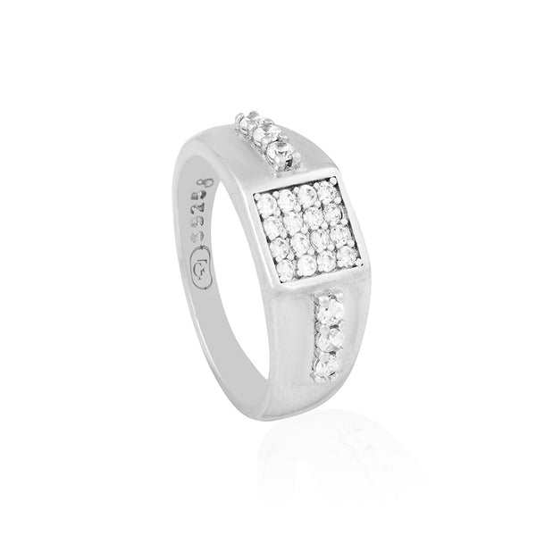 Signate Lustre Silver Ring