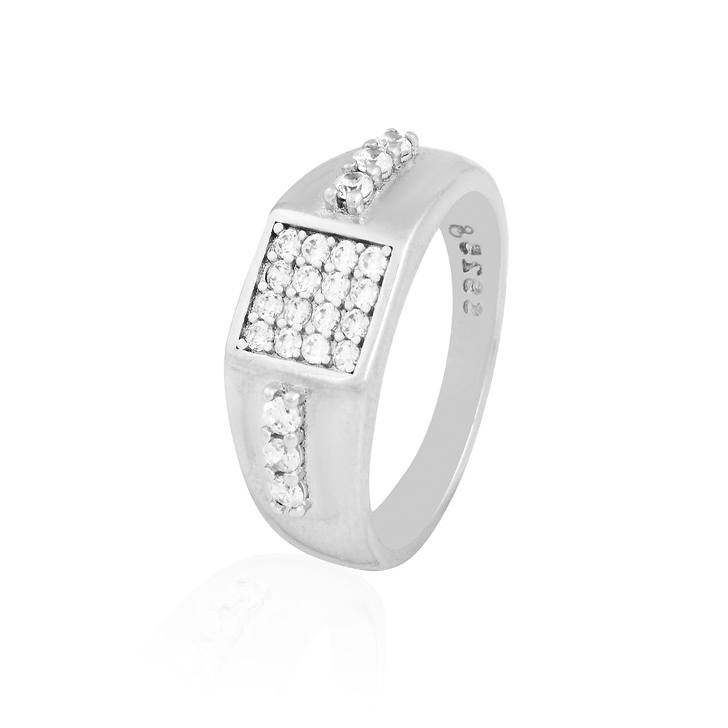 Signate Lustre Silver Ring