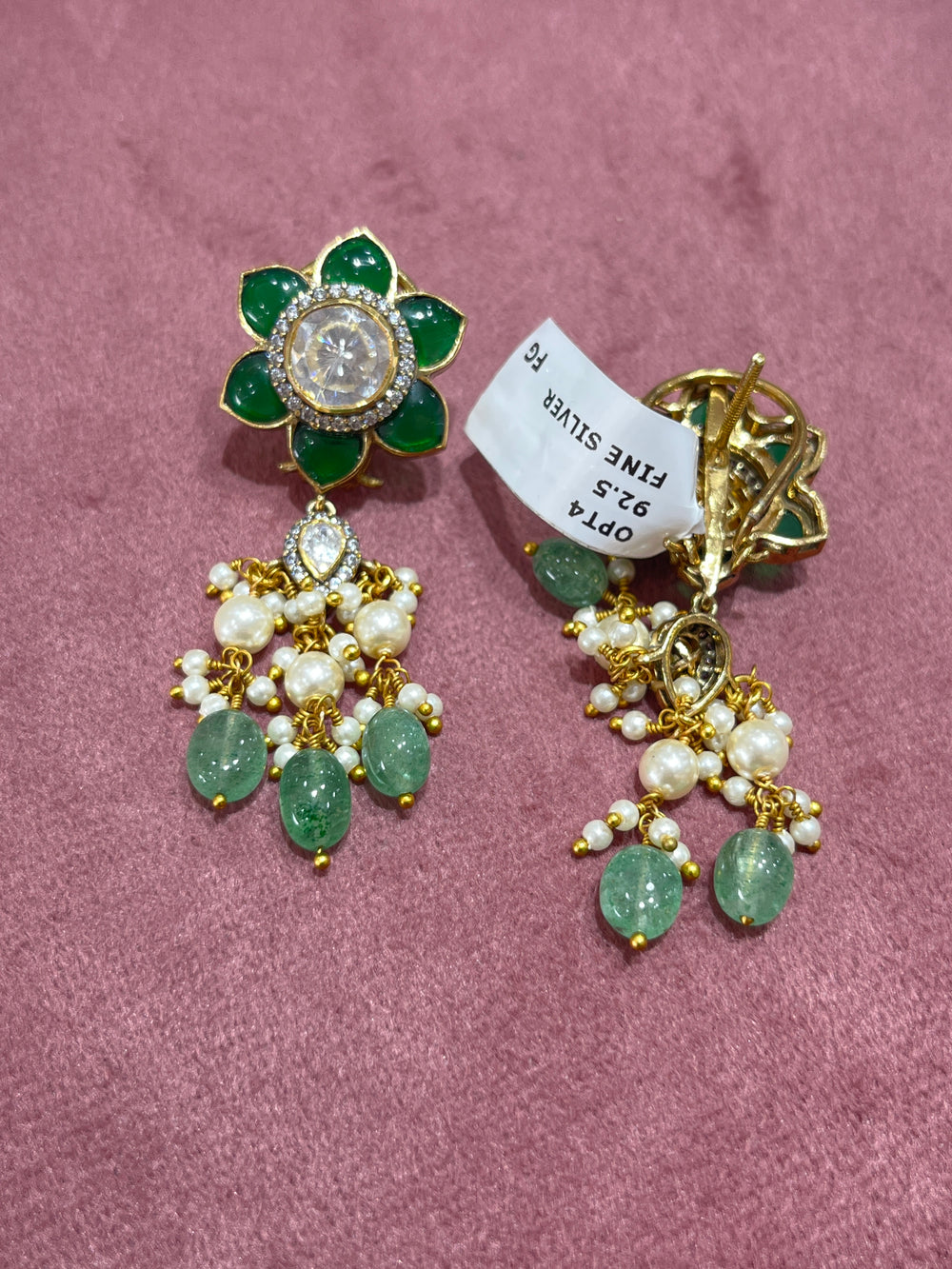 POLKI TOPS EARRING BOX 22