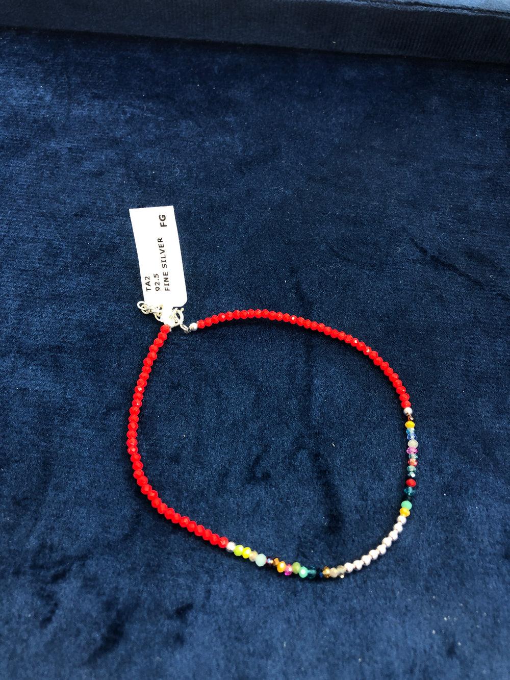 Evil Eye Anklet Double