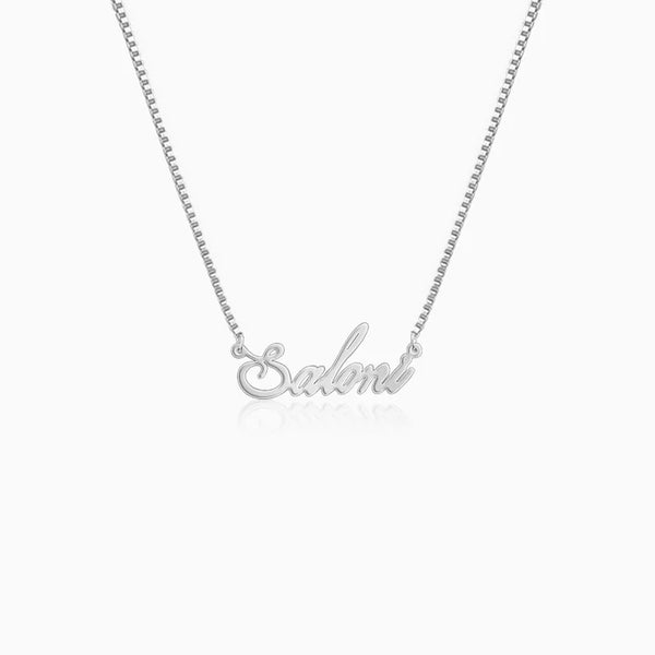 Personalised Cursive Initial Pendant Necklace