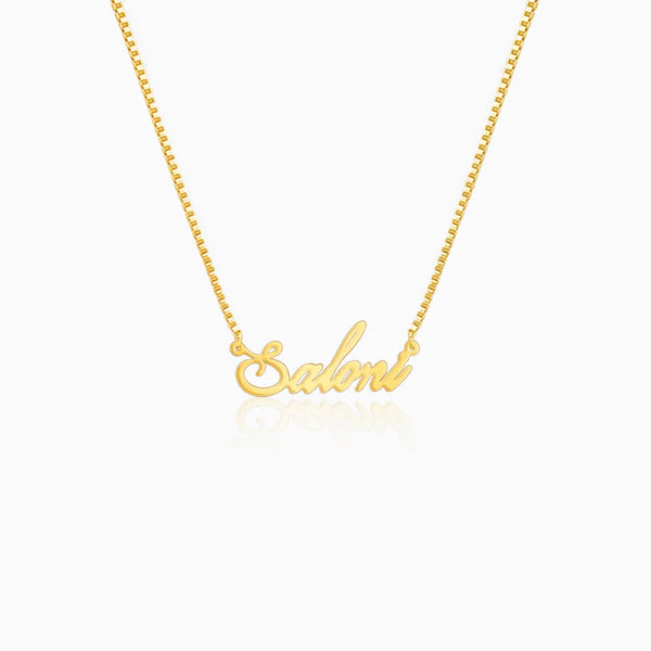 Personalised Cursive Initial Pendant Necklace