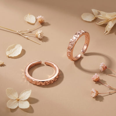 Classic High-Polish Minimalist Toe Rings