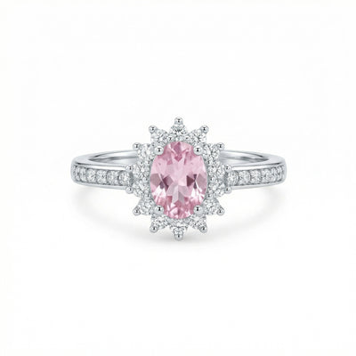 Luminous Crown Zirconia Toe Rings