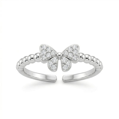 Butterfly Blossom Beaded Toe Rings