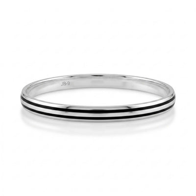 Midnight Stripe Minimalist Gents Kada