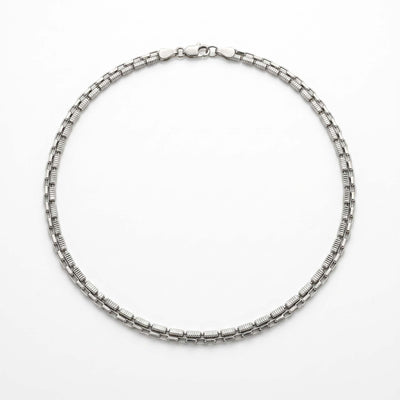 Urban Link Silver Chain Anklet