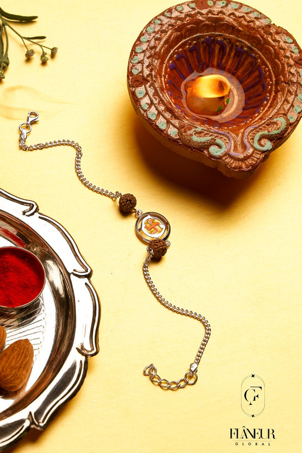 Rakhi with our expertly crafted Shubh Rakhi.