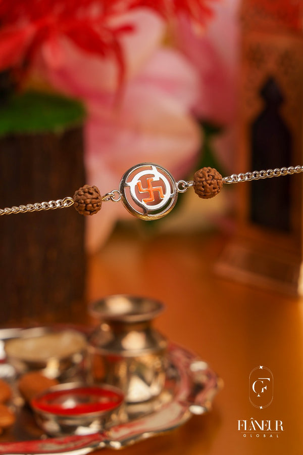 Rakhi with our expertly crafted Shubh Rakhi.