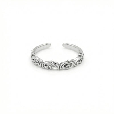 Vintage Swirl  Toe Rings